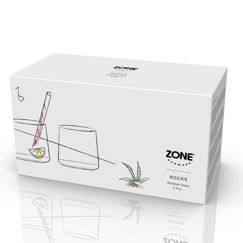 Rocks Wideball Glass 2 stk. Rocks Wideball Glass 2 stk.