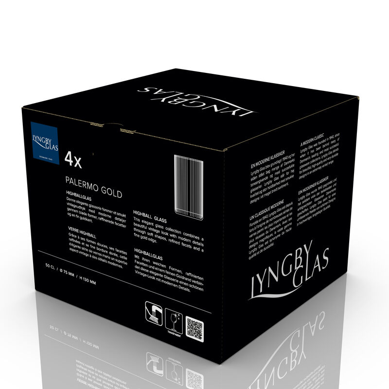 Palermo Gold Highball 4 Stck.