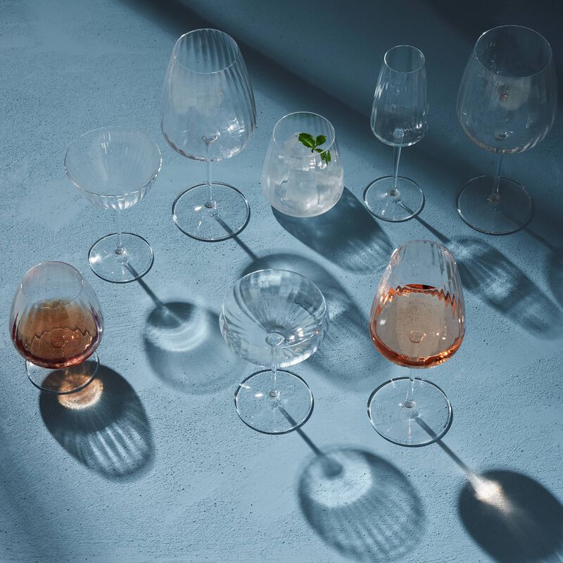 Optica Gin & tonic-glas burgundy 4 stk. Optica Gin & tonic-glas burgundy 4 stk.