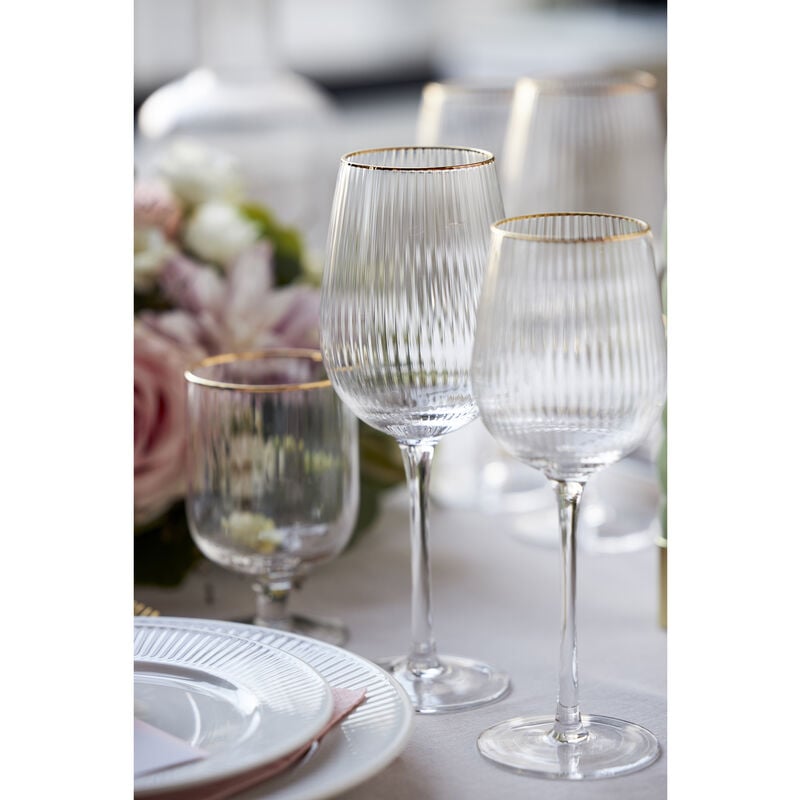 Palermo Gold Rödvinsglas 4 st Palermo Gold Rödvinsglas 4 st