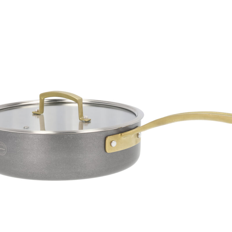 Durance Saut&eacute;panne med glasslokk