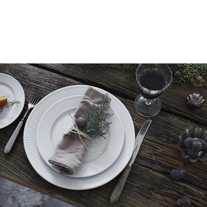 Pliss&eacute; Tallerken flad