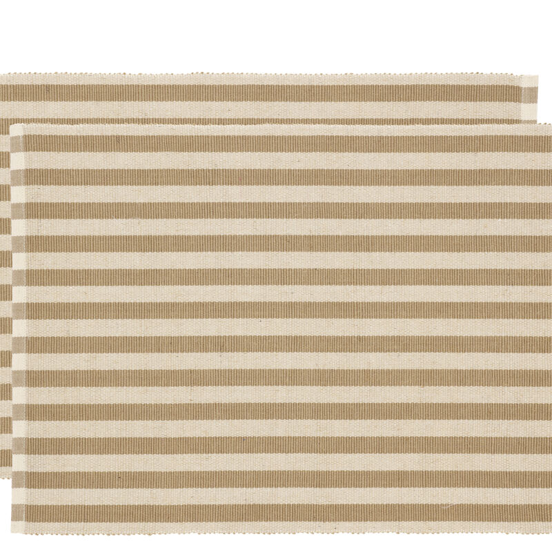 Statement Stripe Spisebrikke 2 stk.