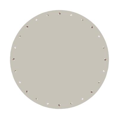 Christmas Hearts Embroidery Tapis de sapin de no&euml;l