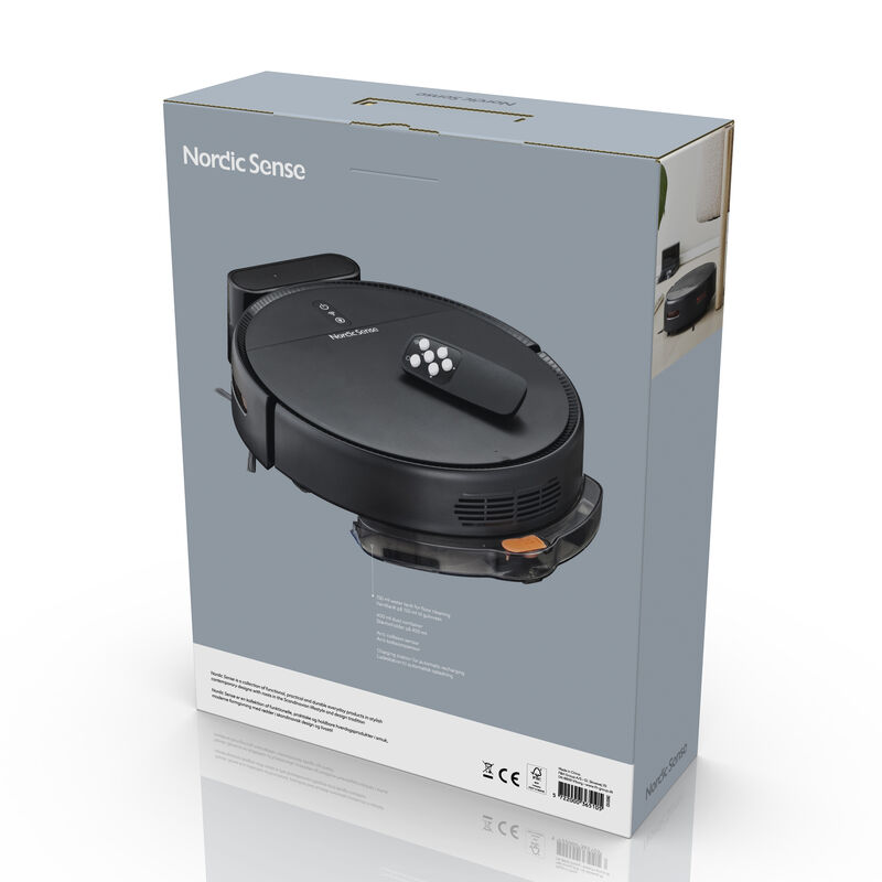 Robotst&oslash;vsuger med ladestation