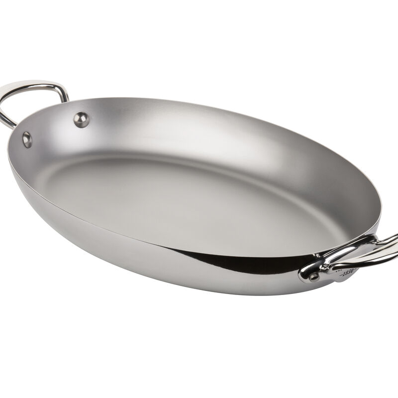 Cook Style Panna med 2 handtag oval