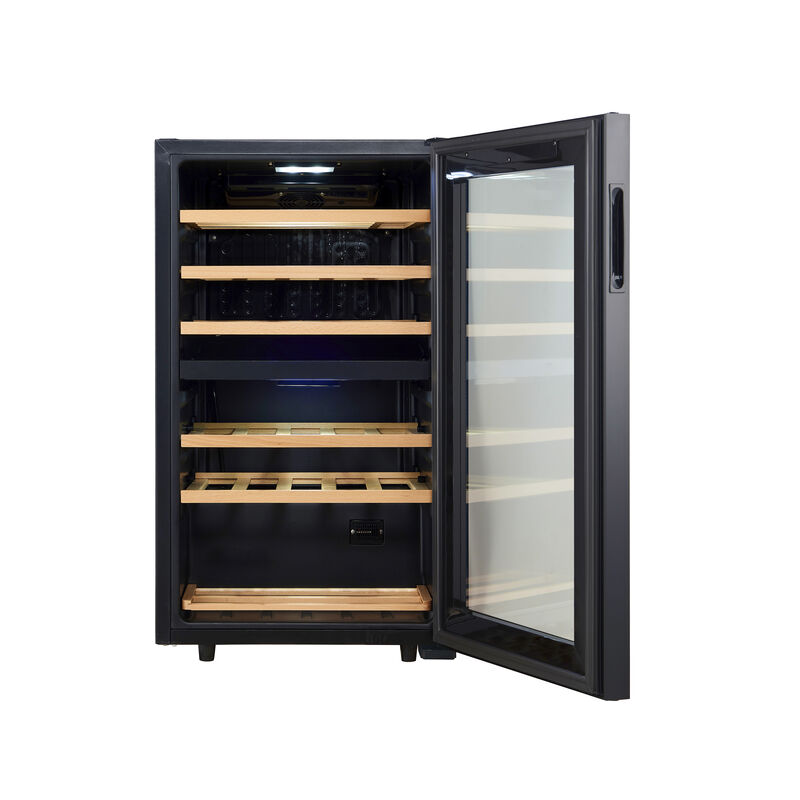 Vink&oslash;leskab med 2 zoner