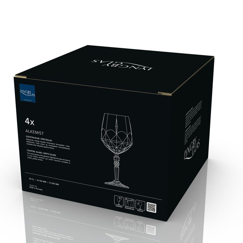 Alkemist Verre à cocktail/Verre à Sprit 4 pces