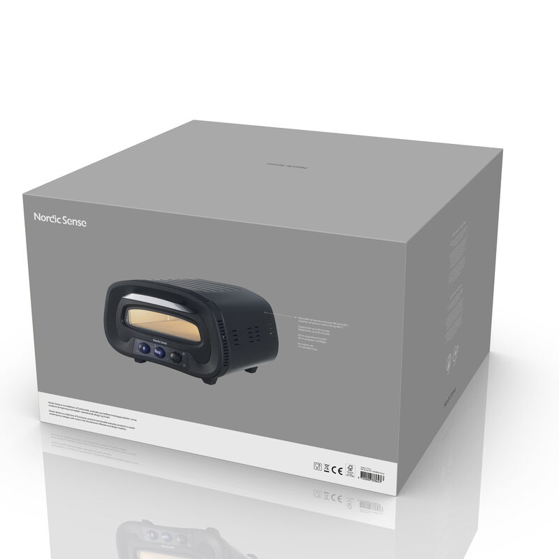 Pizzaugn elektrisk 1700 watt