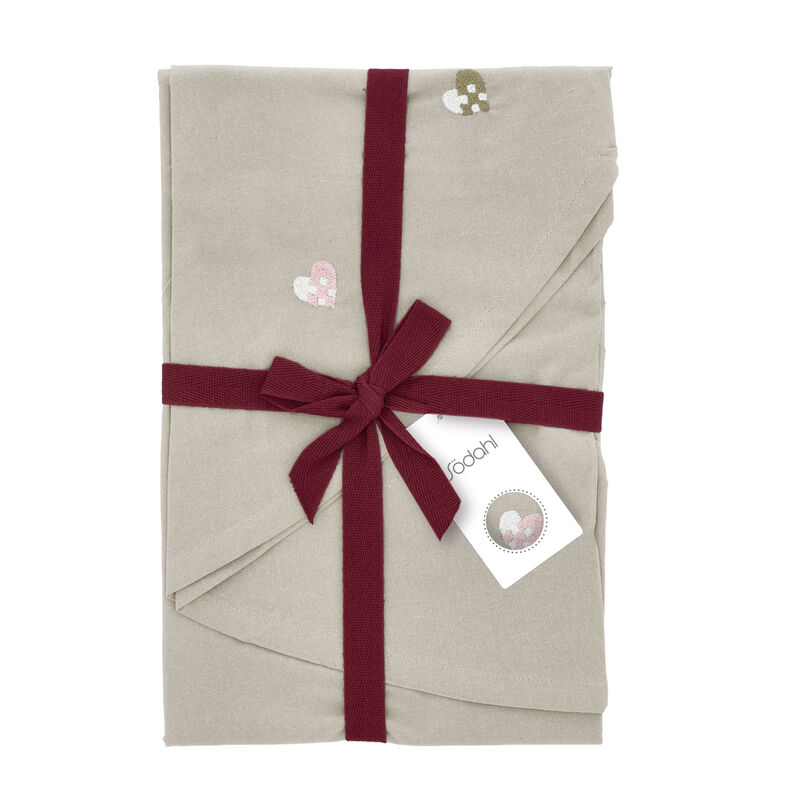 Christmas Hearts Embroidery Juletræstæppe Christmas Hearts Embroidery Juletræstæppe