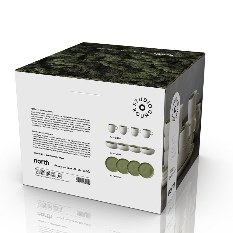 North Brunch set 12 parts