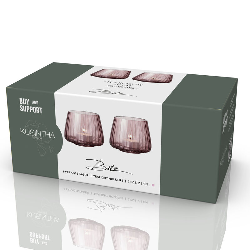 Kusintha Fyrfadsstage 2 stk.