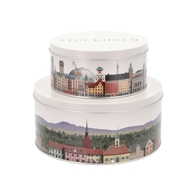 Sverige/Stockholm Kakebokssett 2 stk.