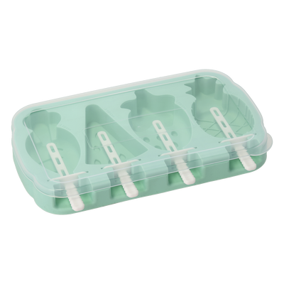 Ice lolly mould for 4 pcs
