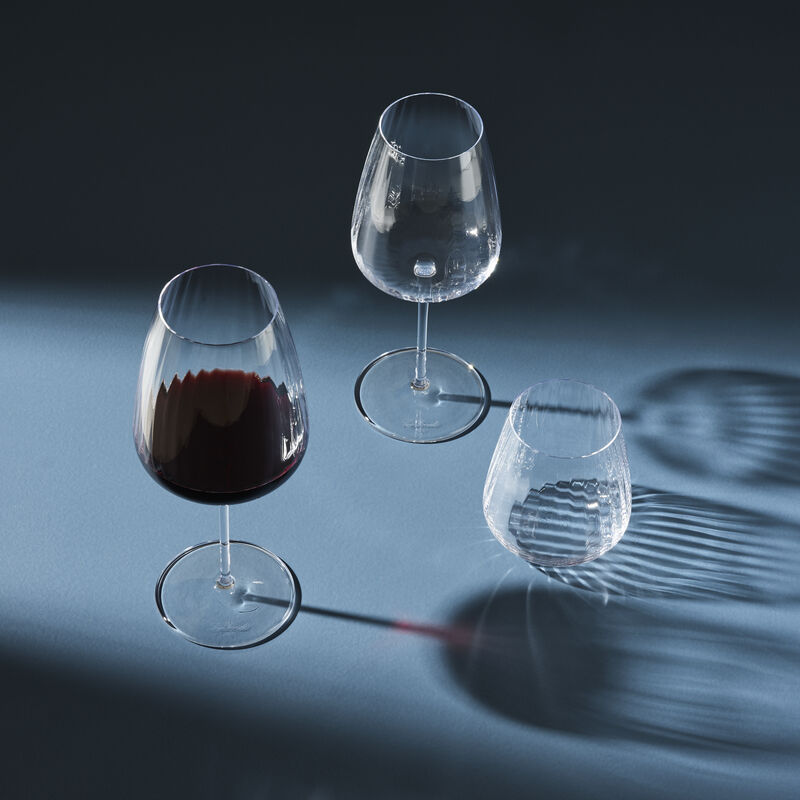 Optica R&ouml;dvinsglas Bordeaux 4 st