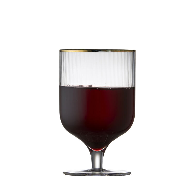 Palermo Gold Verre &agrave; vin 4 pces