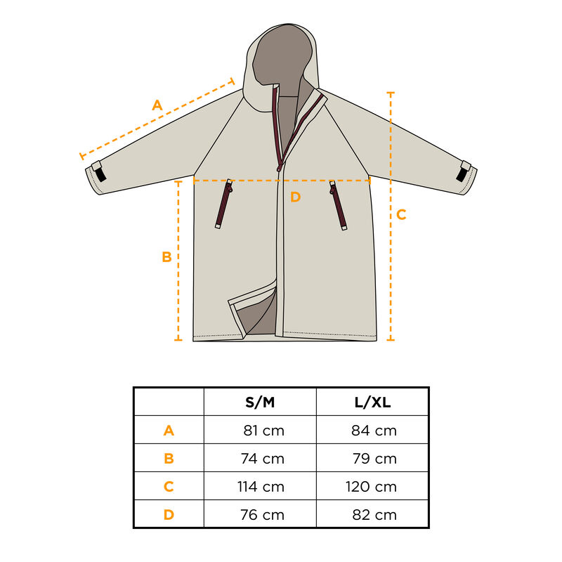 North Poncho d&rsquo;ext&eacute;rieur chaud
