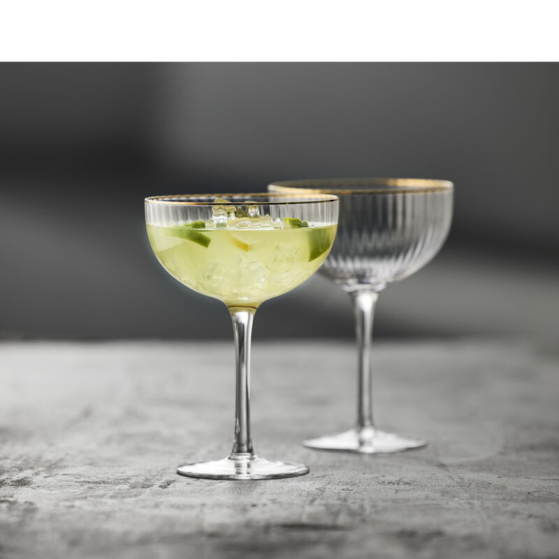Palermo Gold Cocktailglas 4 stk. Palermo Gold Cocktailglas 4 stk.