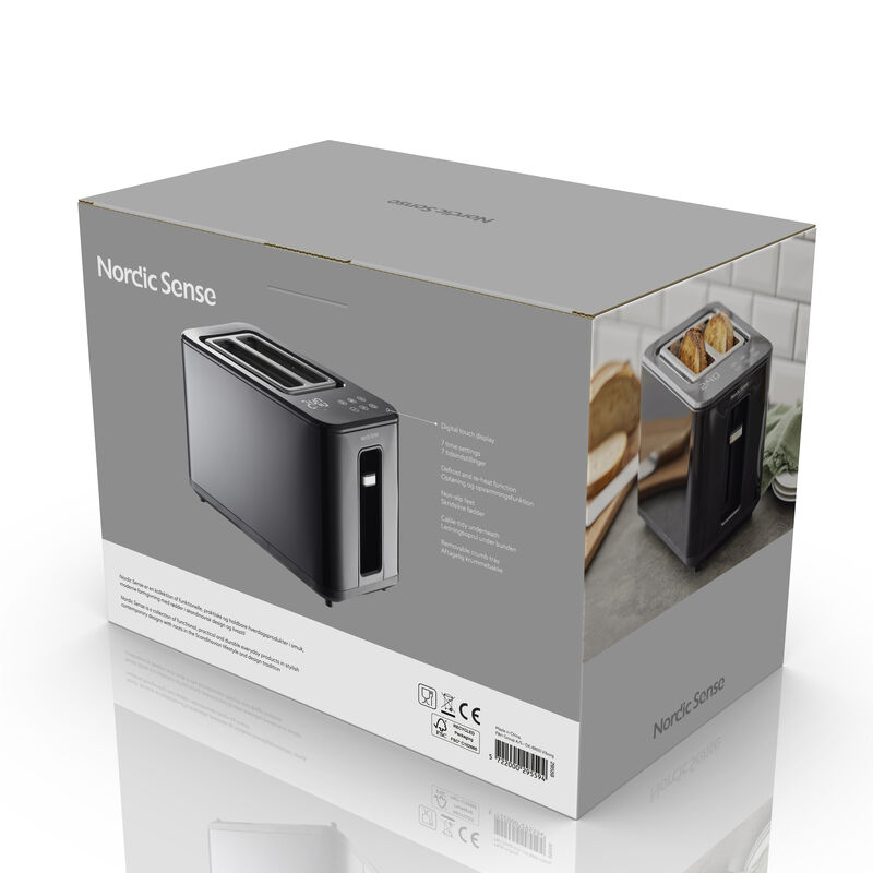 Digital Brødrister 900 watt