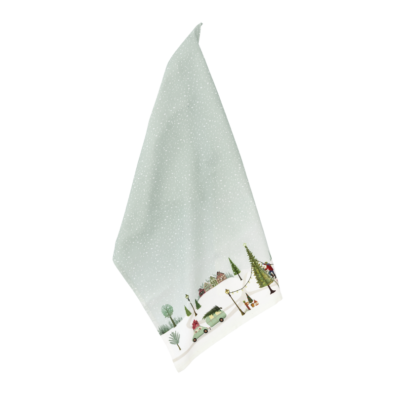 Vinter Kjøkkenhåndkle