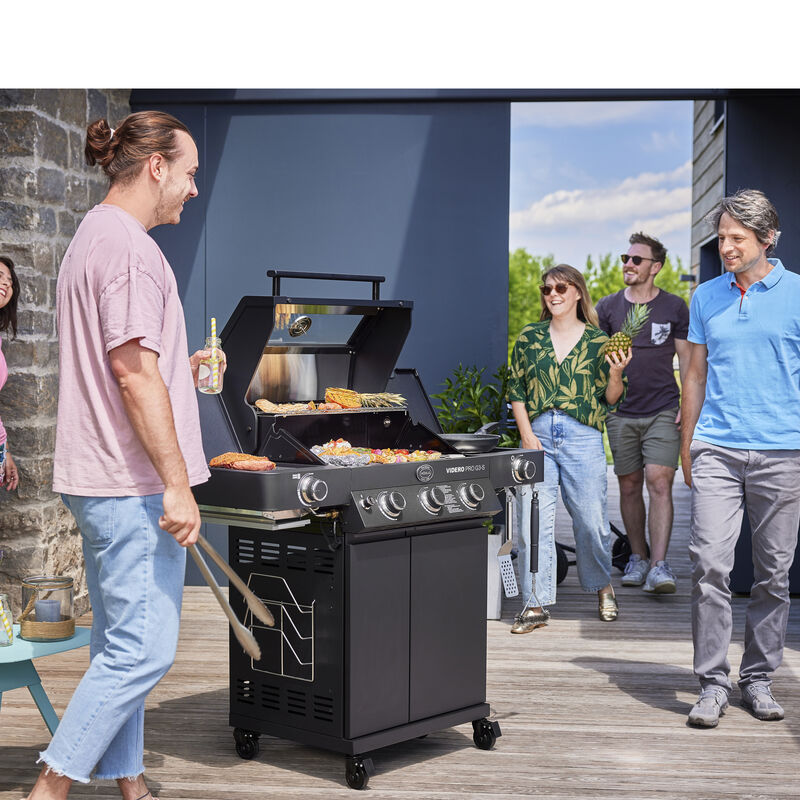 Videro PRO G3-S Vario+ Gasgrill 17000 watt