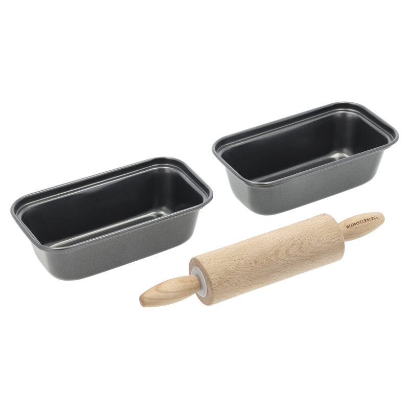 Minibrödformset m. kavel 3 delar