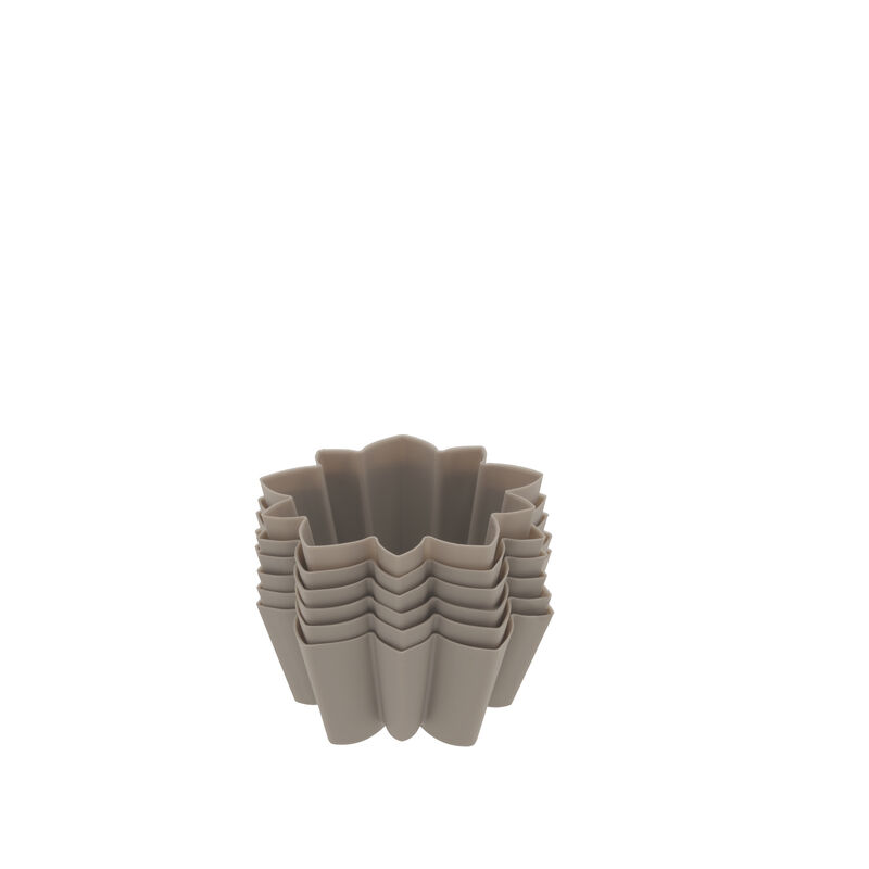 Blomst Muffinsform 6 stk.