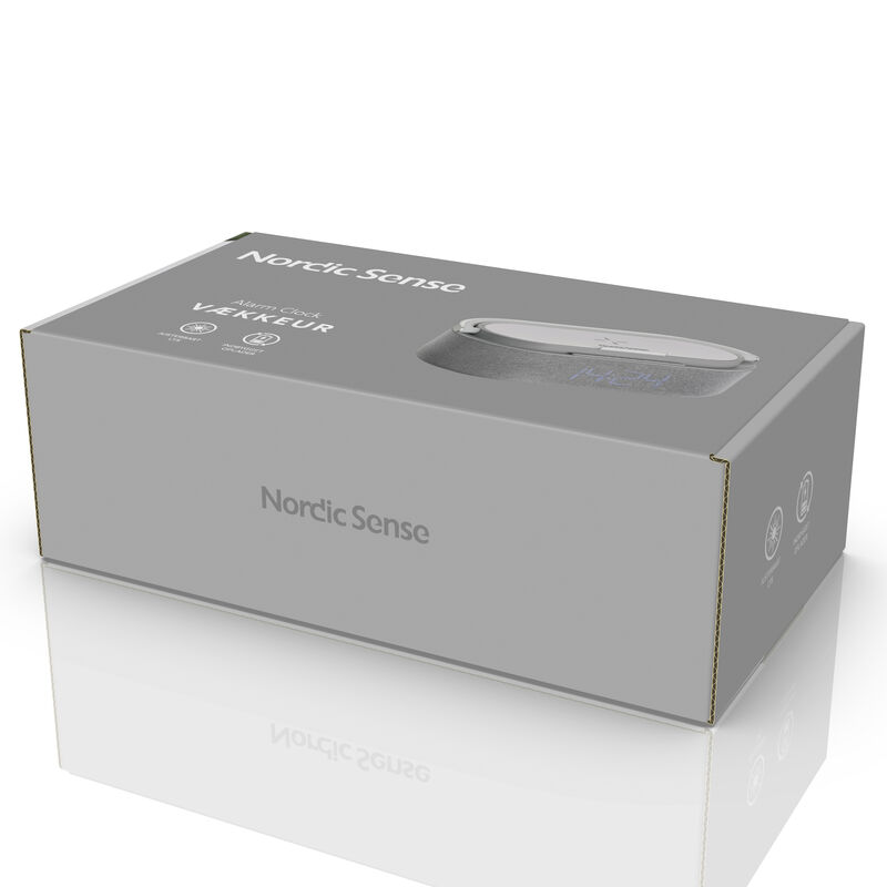 Väckarklocka med ljus