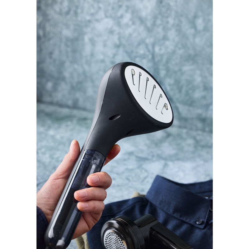 H&aring;ndsteamer og fnugfjerner 1000 watt