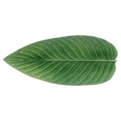 Riviera Serveringsfat avlångt löv