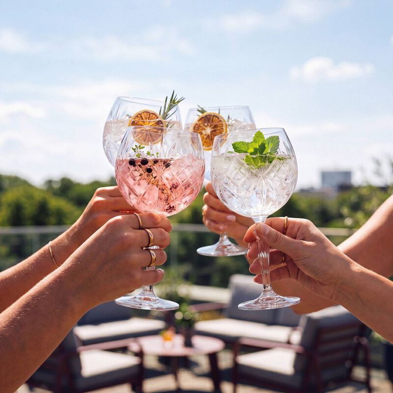 Melodia Gin & tonic glass 4 pcs