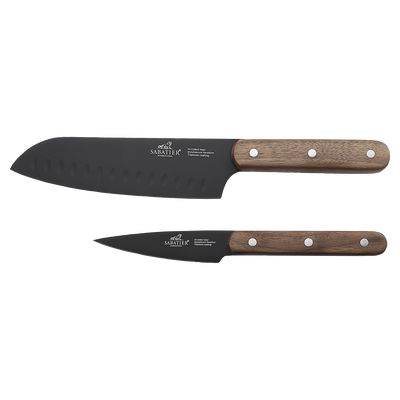 Phenix Walnut Knivs&aelig;t 2 dele