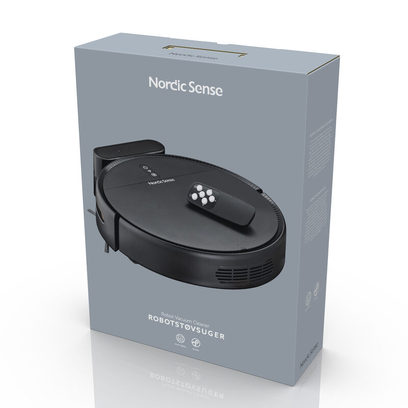 Robotst&oslash;vsuger med ladestation