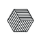 Zone Denmark Hexagon Bordsk&aring;ner