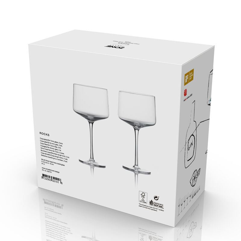 Rocks Copa/GT glas 2 st