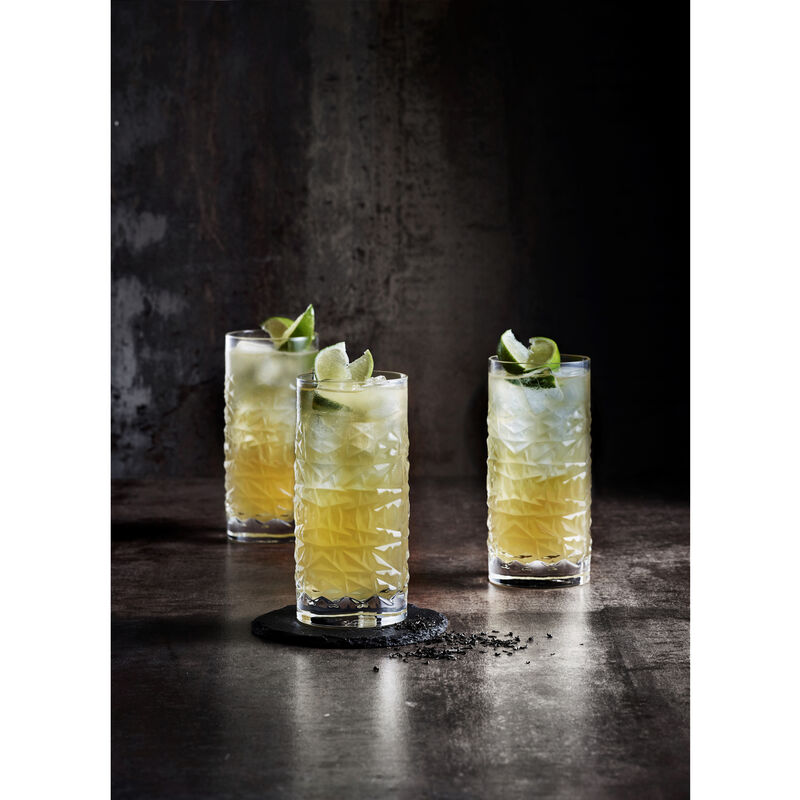 Mixology Textures Ølglas/longdrinkglas 4 stk. Mixology Textures Ølglas/longdrinkglas 4 stk.