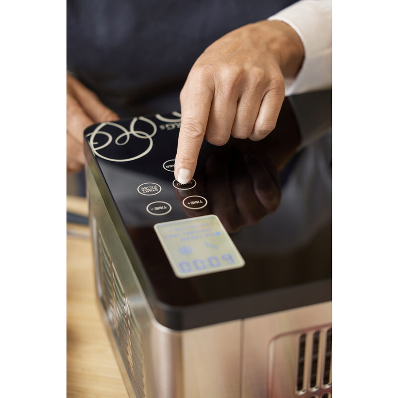 Iskremmaskin m. kompressor 180 watt