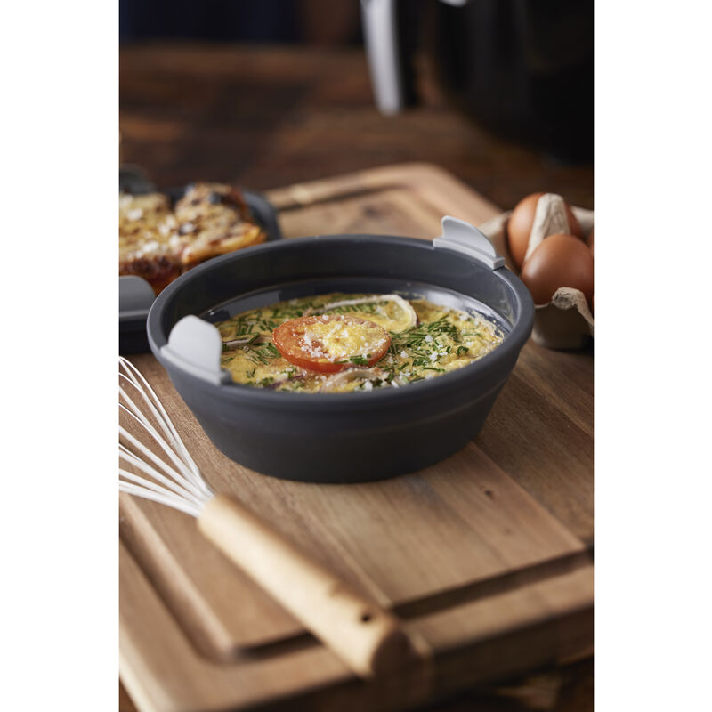 Rund Silikoneform til airfryer