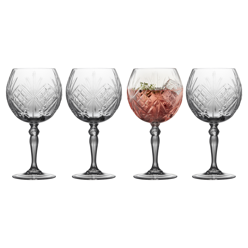 Melodia Verre à gin tonic 4 pces Melodia Verre à gin tonic 4 pces