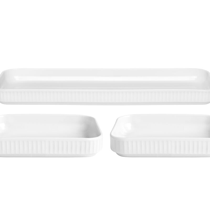 Pliss&eacute; Fads&aelig;t rektangul&aelig;rt 3 dele