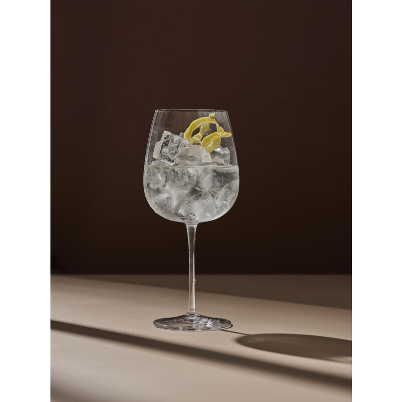 Optica Gin & tonic-glas burgundy 4 stk.
