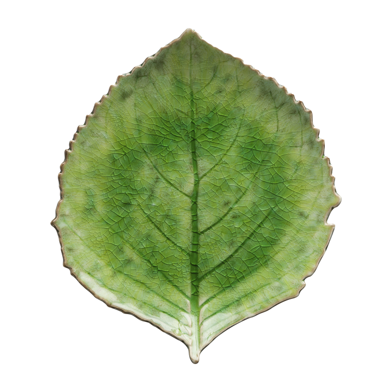 Riviera tallerken hortensiablad