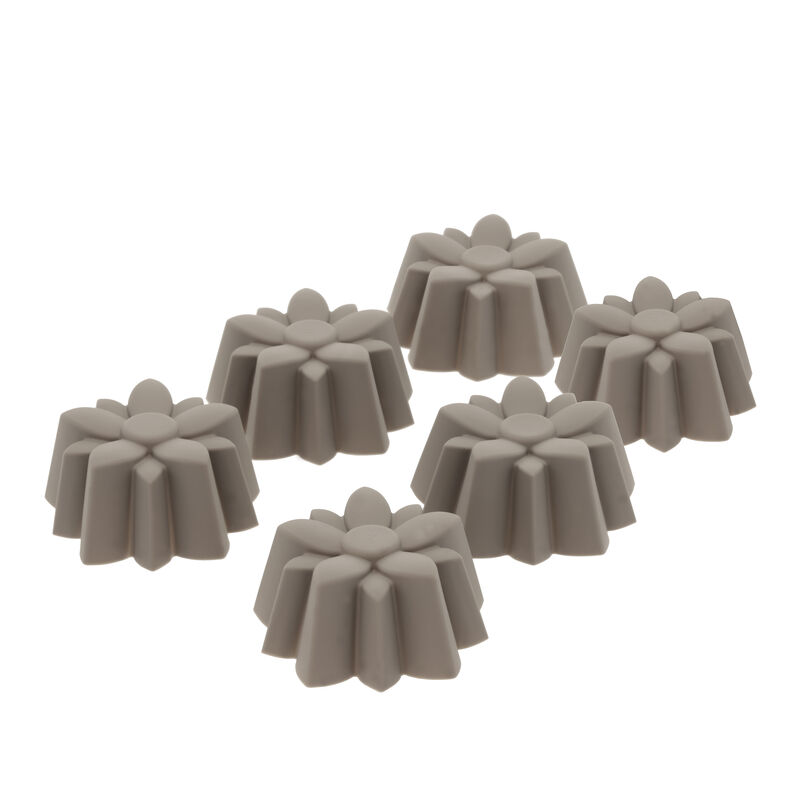 Blomst Muffinsform 6 stk.