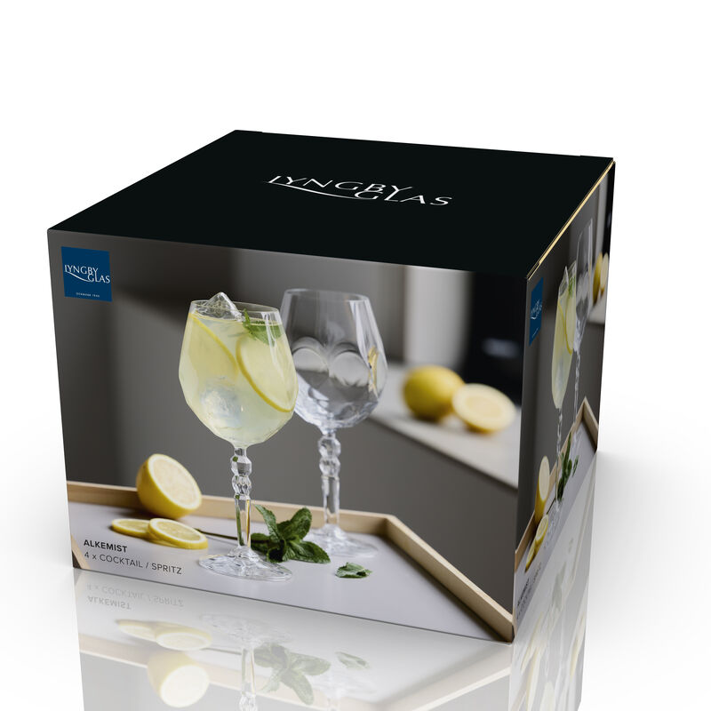 Alkemist Verre à cocktail/Verre à Sprit 4 pces