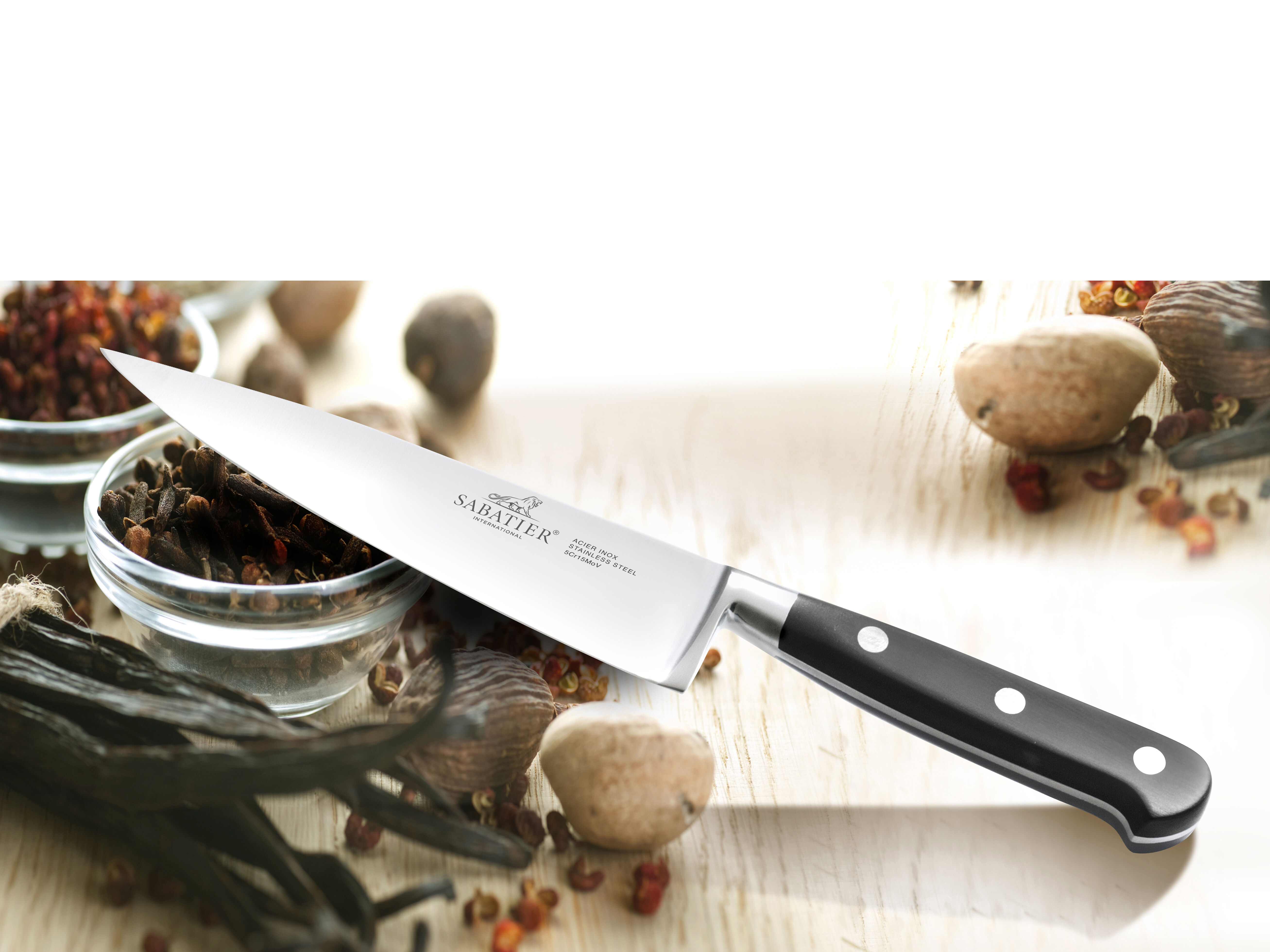 Lion Sabatier International Licorne 774586 3-piece knife set