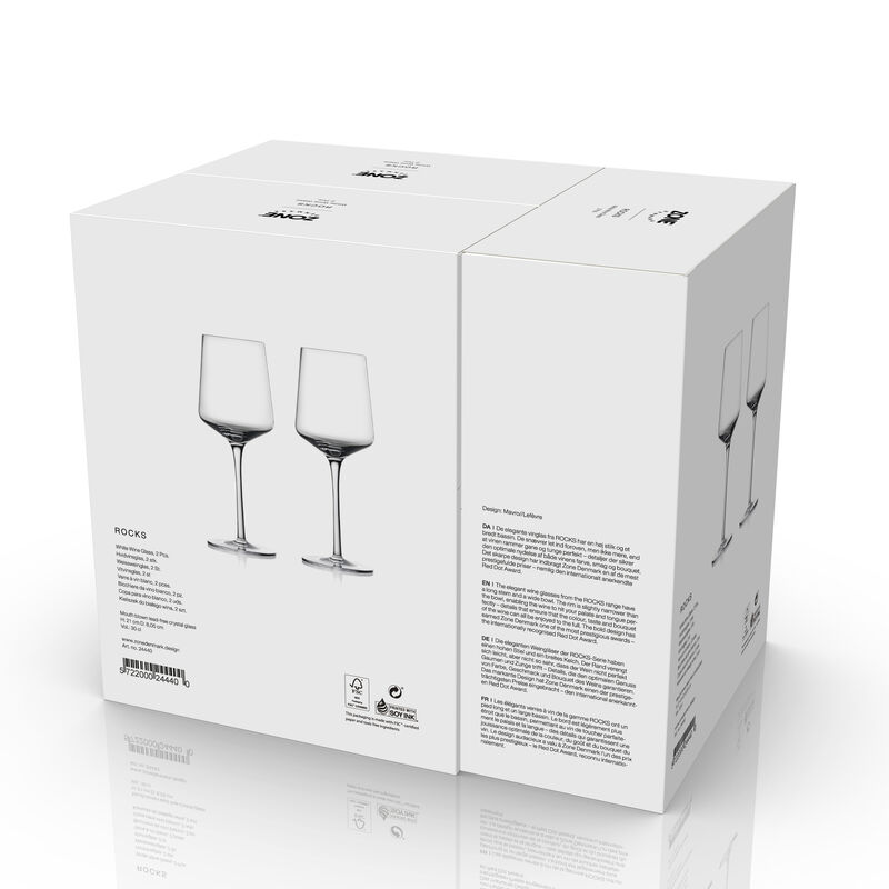 Rocks Hvidvinsglas 2 stk.