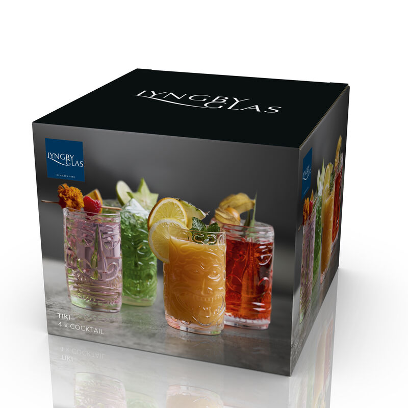 Tiki Cocktailglas 4 Stck.