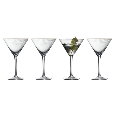 Palermo Gold Martiniglas 4 Stck.