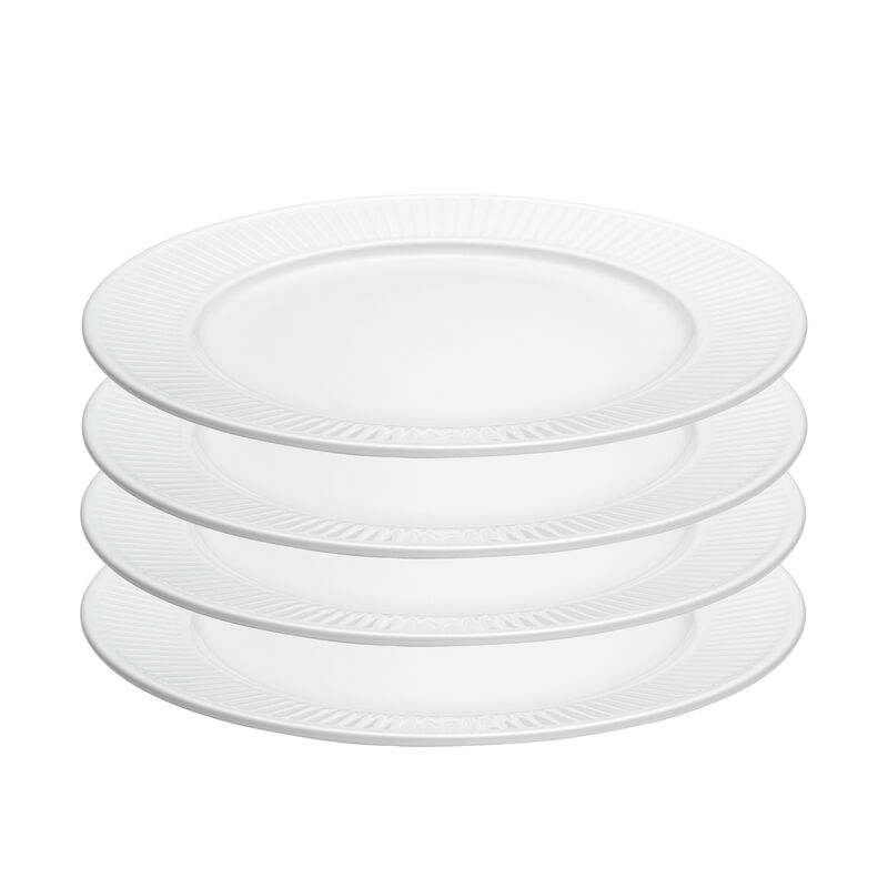 Plissé Tallerken flat 4 stk. Plissé Tallerken flat 4 stk.