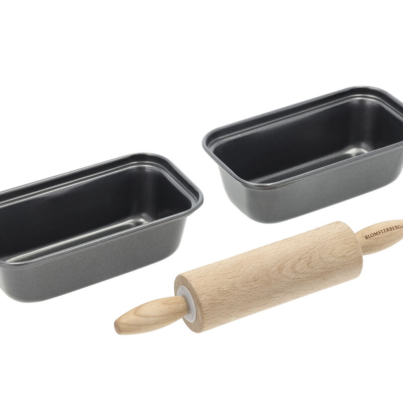 Minibrödformset m. kavel 3 delar